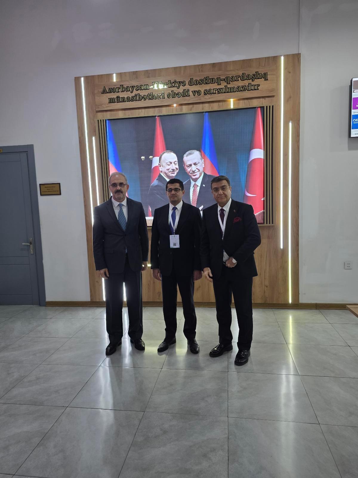 Üniversitemiz ile Azerbaycan Devlet Petrol ve Sanayi Üniversitesi Arasında İş Birliği Protokolü İmzalandı