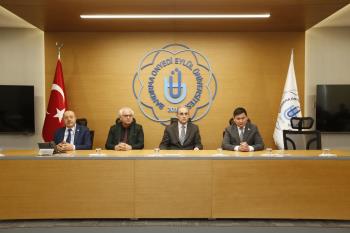 Kazakistan İstanbul Başkonsolosundan Üniversitemize Ziyaret