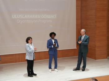 Üniversitemizde 2024-2025 Eğitim-Öğretim Dönemi Uluslararası Öğrenci Oryantasyon Programı Düzenlendi