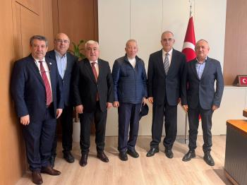 Yeni Dünya Vakfı Temsilcilerinden Rektörümüze Nezaket Ziyareti