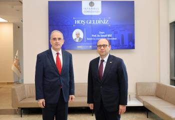 Rektörümüzden İstanbul Üniversitesi-Cerrahpaşa Rektörüne Nezaket Ziyareti