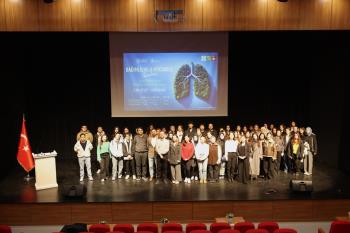 Bağımlılıkla Mücadele Günleri Kapsamında “Tütün Bağımlılığı ve Dumansız Kampüs Uygulaması” Etkinliği Düzenlendi