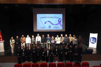 Üniversitemizde “Kanserle Mücadelede Tıp, Psikoloji ve Sosyal Dayanışma” Etkinliği Gerçekleştirildi