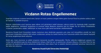 Vicdanın Rotası Engellenemez